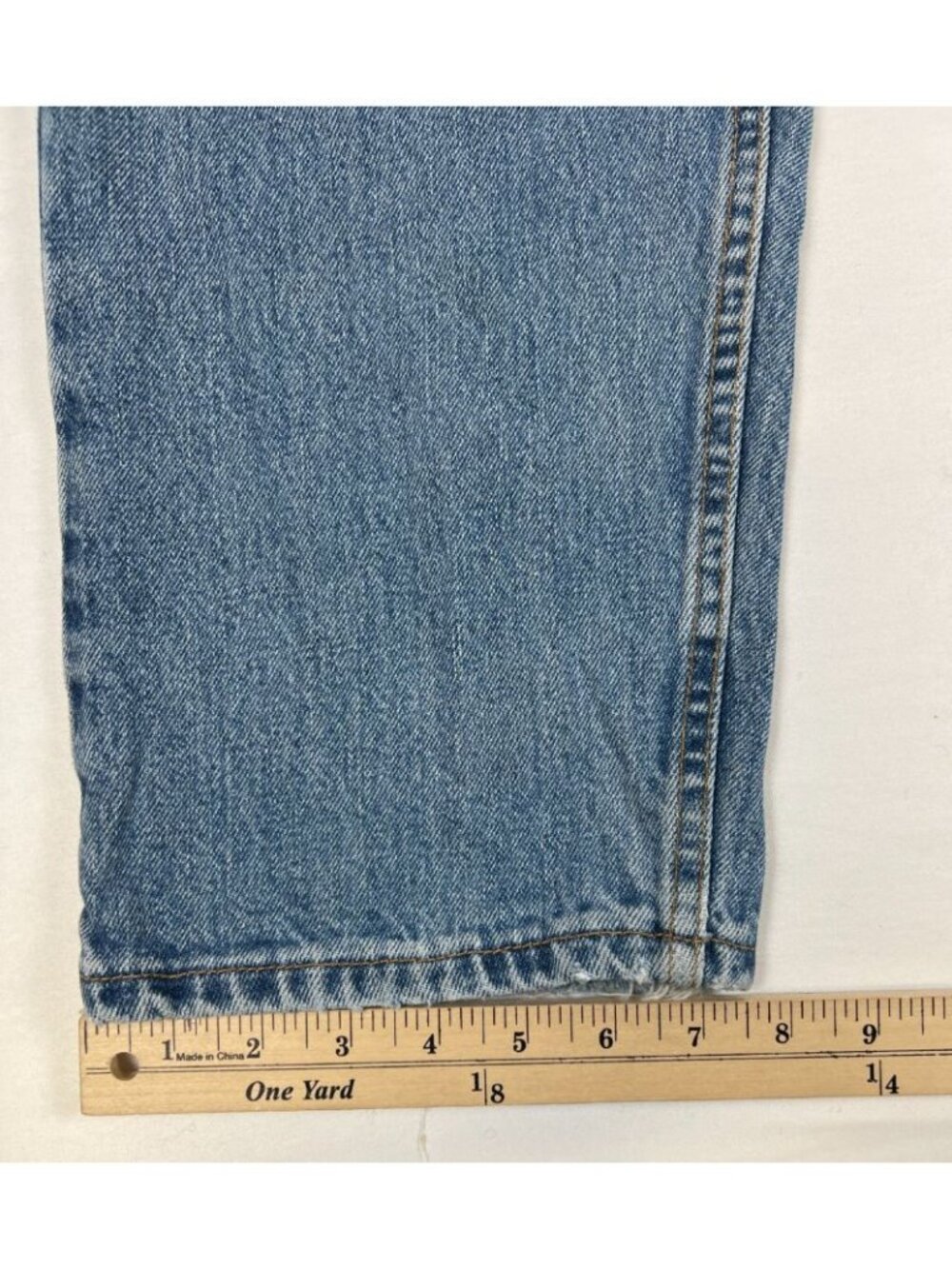 Vtg 2001 Levis 560 32x29 Loose Fit Tapered Leg Jeans Womens 14 MIS S Made in USA - Picture 7 of 9